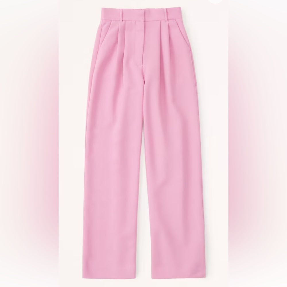 Abercrombie + Fitch Tailored Wide Leg Pant